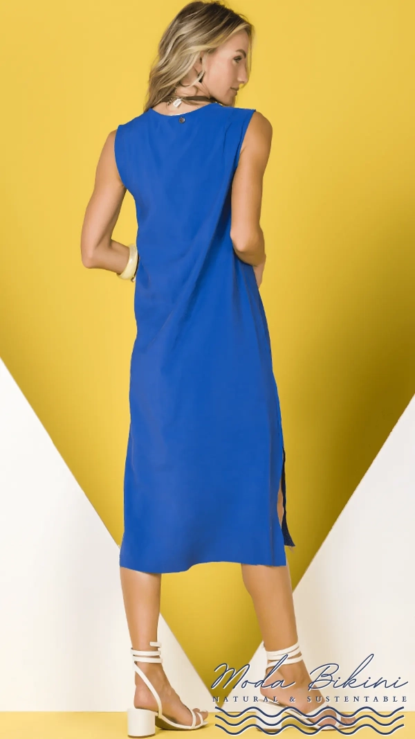 Vestido Midi Mare Alta De Chelles: Elegancia y Frescura Veraniega