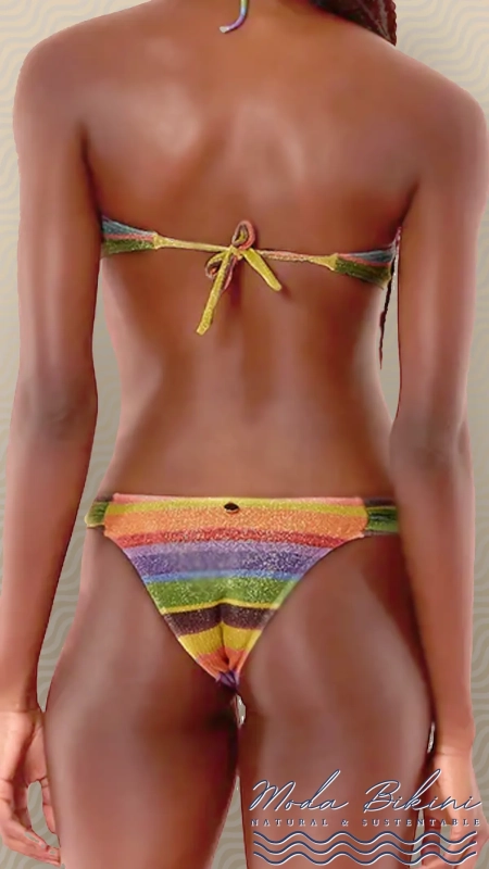 Bikini Bandeau SHINE PACIFICO CHIC 2026 BlueMan: Glamour Tropical