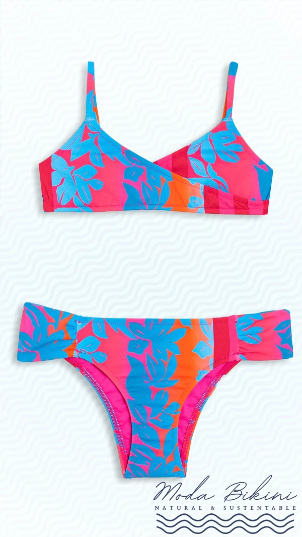 Bikini Niña TRANSPASSE URCA Salinas: Estilo y Protección en Cada Ola