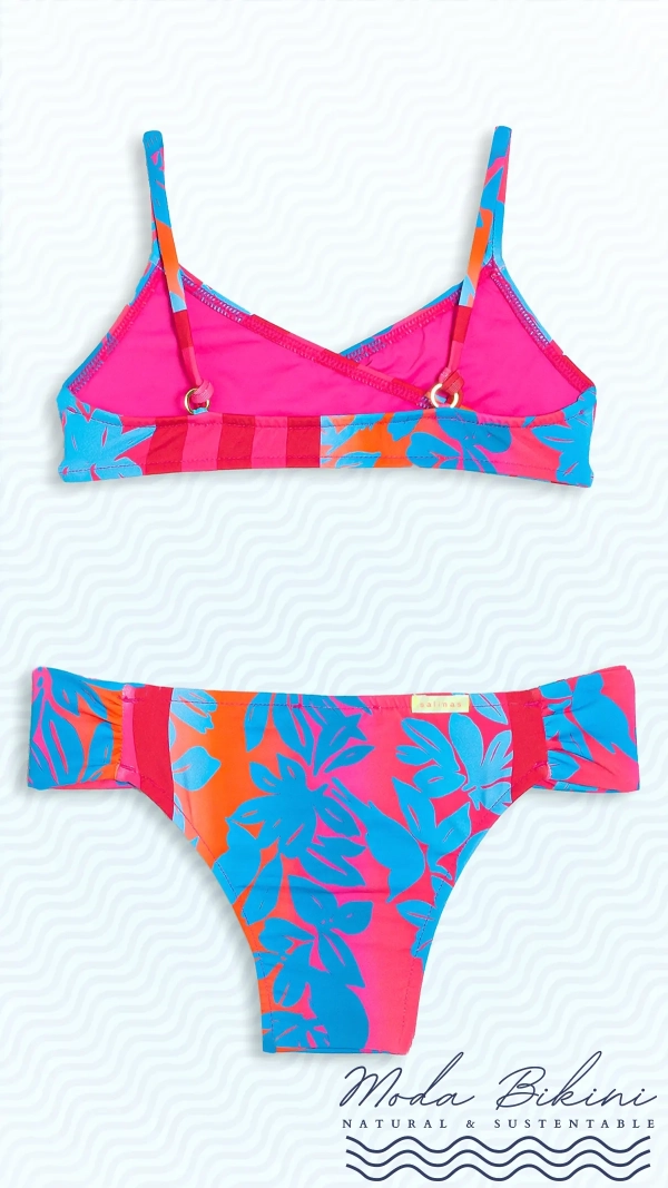 Bikini Niña TRANSPASSE URCA Salinas: Estilo y Protección en Cada Ola