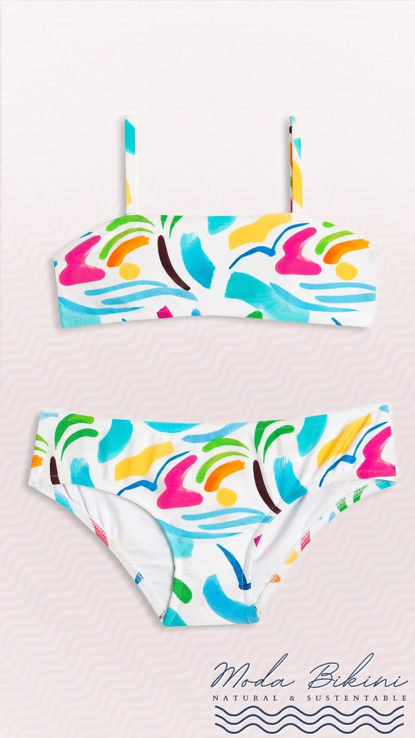 Bikini Niña BEIRA DO MAR Salinas: Lujo, Diversión y Estilo