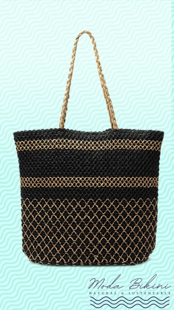 Bolsa de Playa LAVA Rafia Salinas: Lujo Artesanal para el Verano 2