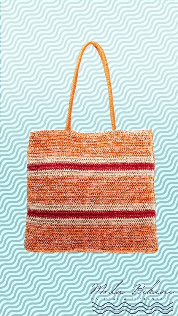 Bolsa de Playa CORAL Rafia Salinas 2025: Sostenibilidad y Elegancia