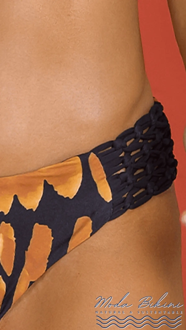 Bikini Reversible PELE DE SAL de De Chelles: Elegancia Natural