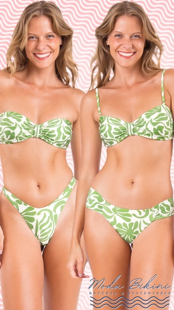 Rio Sol Bikini bandeau FLOW BAOBI Original Brazilian Style 2