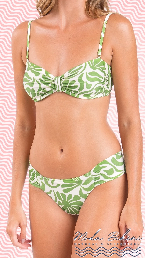 Rio Sol Bikini bandeau FLOW BAOBI Estilo Brasileño Original