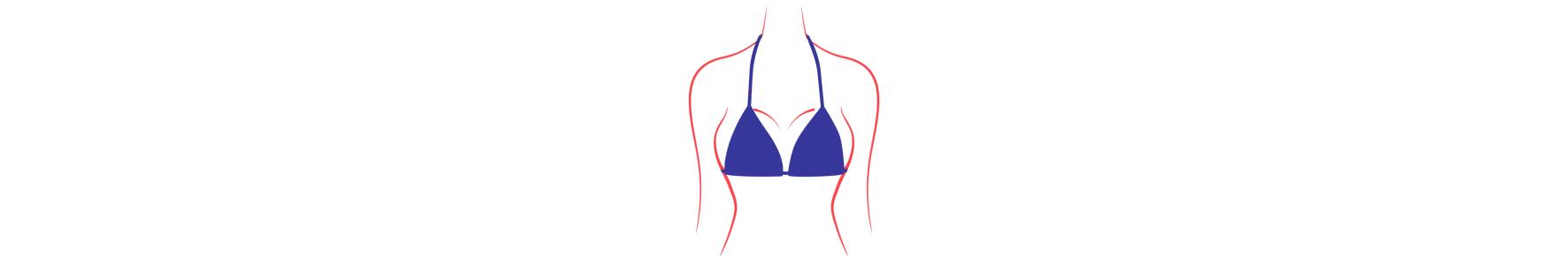 Bikinis con Forma de Triángulo: Estilo Clásico y Versátil
