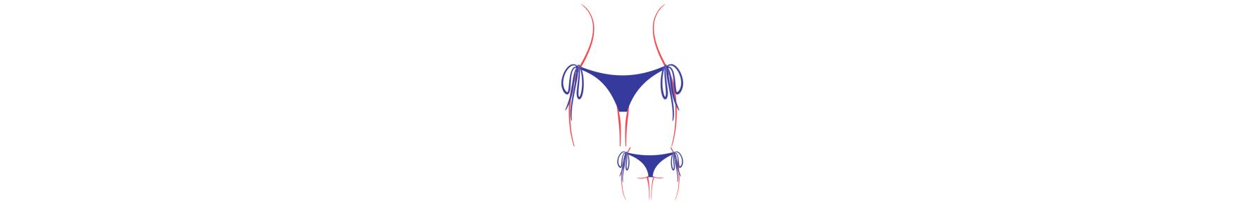 Braguita de Bikini con Lazos Laterales: Ajustable y Sensual
